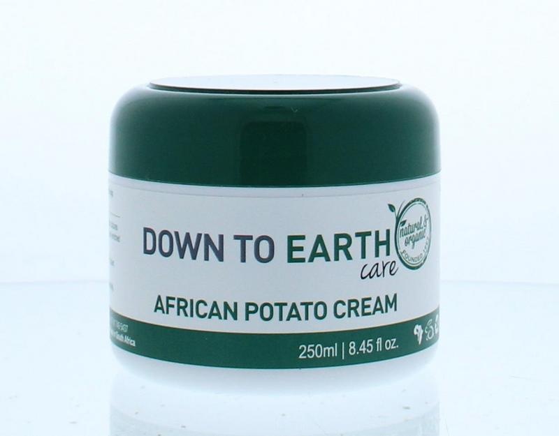 Down To Earth Afrikanische KartoffelkörperCreme 250 Ml