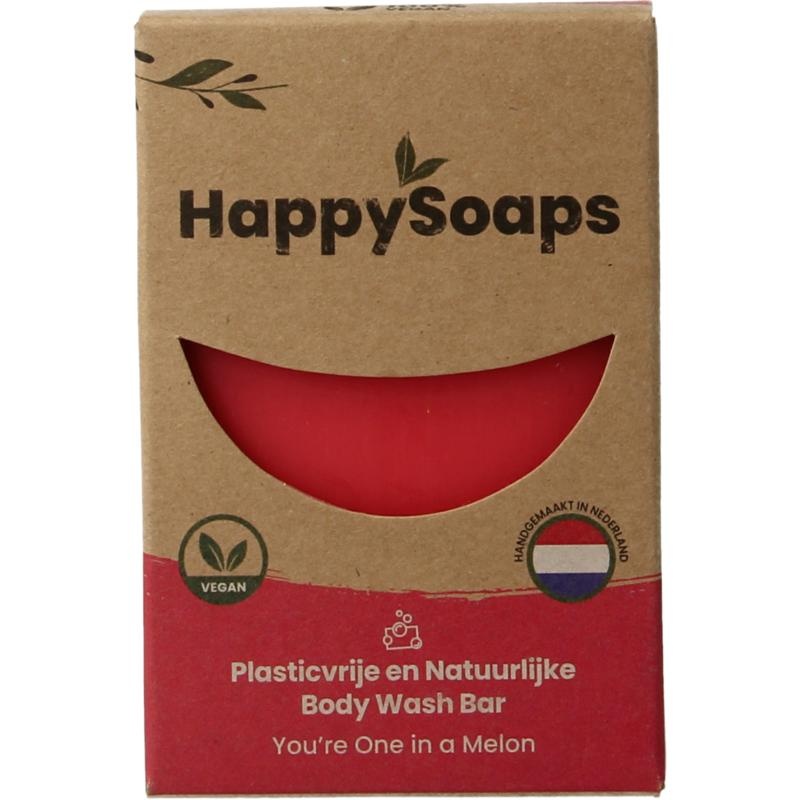 Happysoaps Happysoaps Body Bar, du bist einer in einer Melone 100 gr