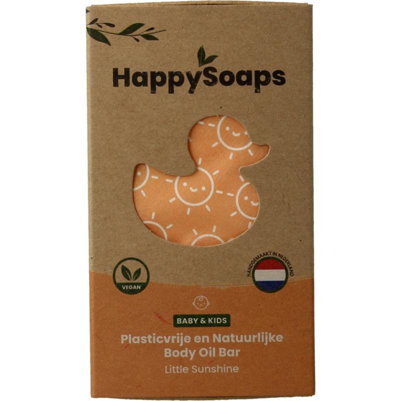 Happysoaps Happysoaps Baby- & Kinder-Körperölriegel Little Sunshine 60 gr