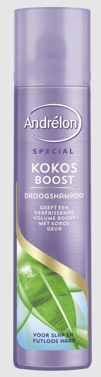 Andrelon Trockenshampoo spezieller Kokos-Boost 245 Ml