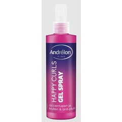 Andrelon Pink Gel Spray formen Ihre Locken 200 ml 200 ml