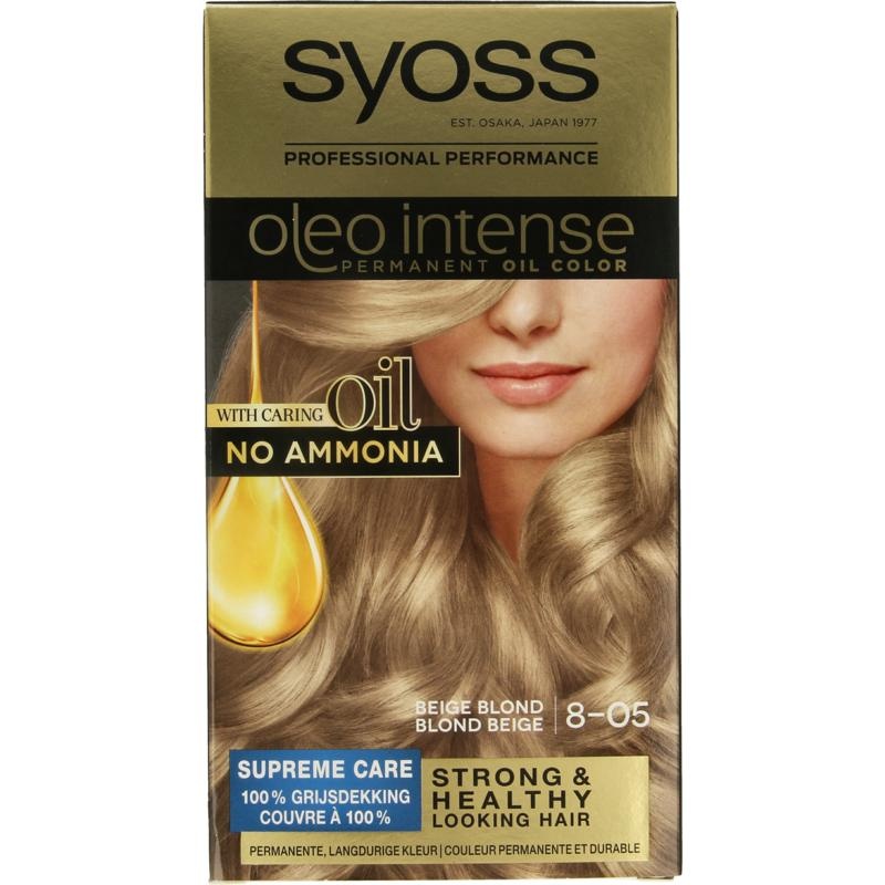 Syoss Farbe Oleo Intense 8-05 Beigeblond 1 Set
