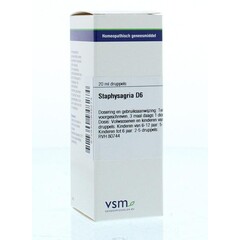 VSM Staphysagria D6 20 ml 20 ml