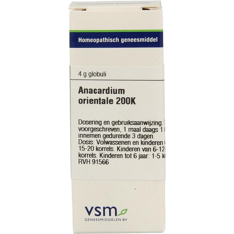 VSM VSM Anacardium orientalisch 200K 4 Gramm