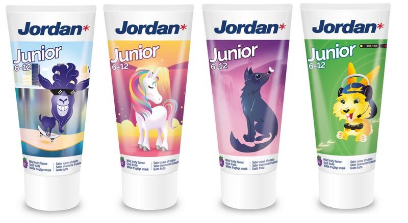 Jordan Zahnpasta Kinder 6-12 Jahre 50 Ml
