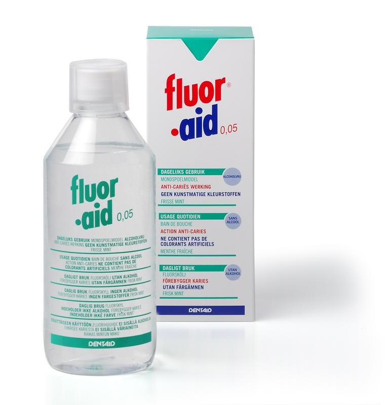Fluor Aid Mundspülung 0,05 500 Ml