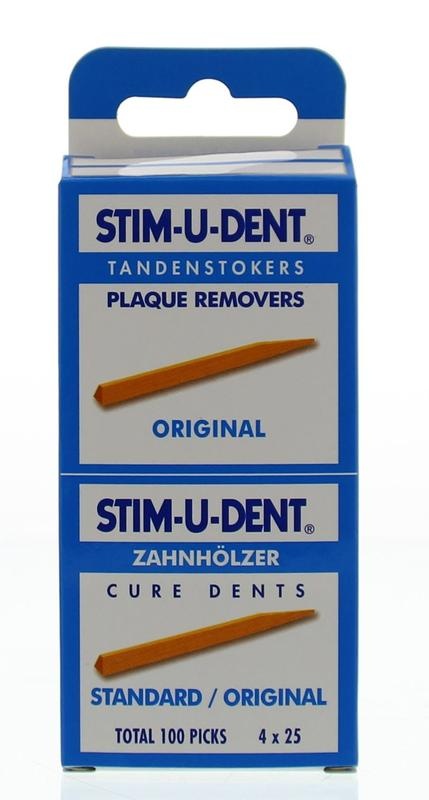 Stimudent Zahnstocher 4 x 25 100 Stk