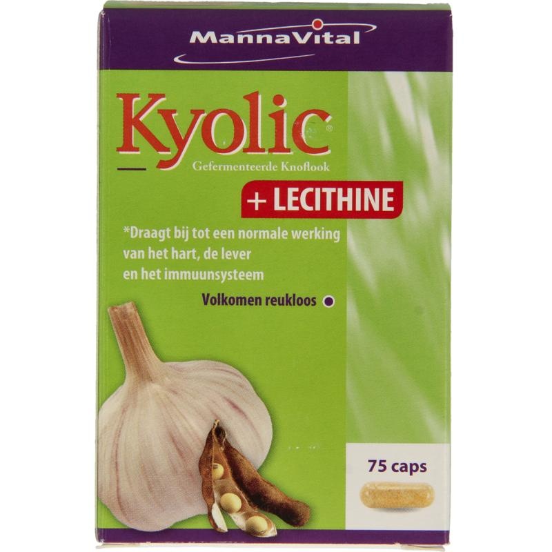 Mannavital Kyolioc + Lecithin 75 Caps