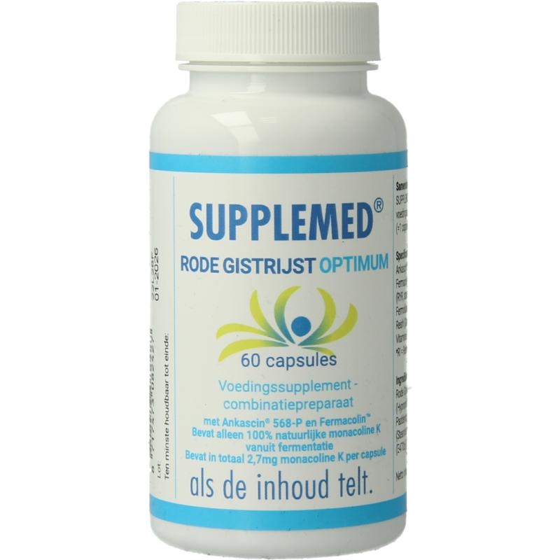 Supplemed Supplemed Roter Hefereis (60caps)