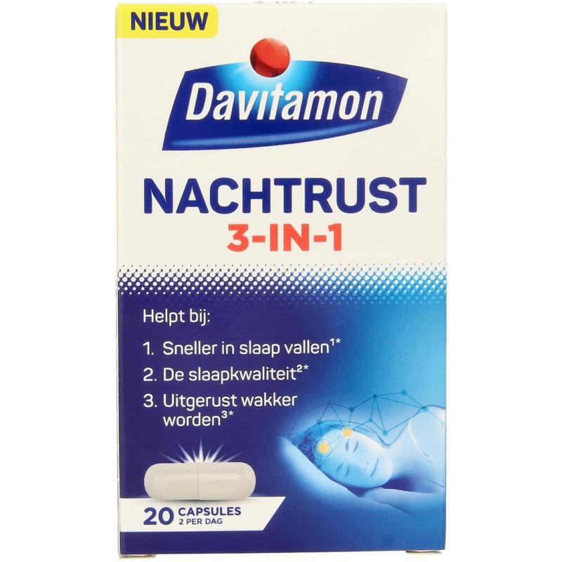 Davitamon Davitamon Nachtruhe 3-in-1 20 Caps
