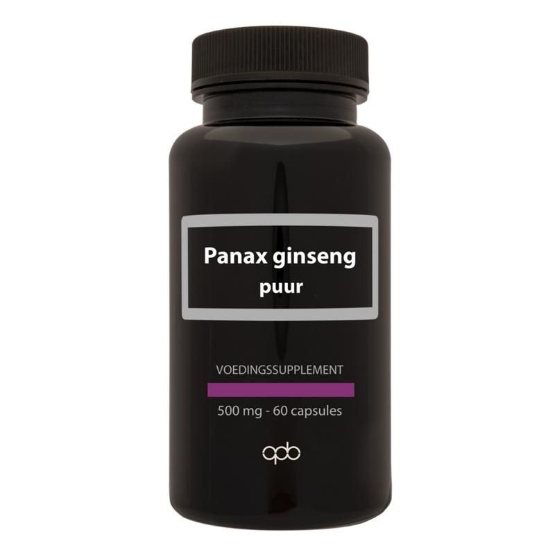 APB Holland Panax Ginseng 500 mg rein (60 VCaps)