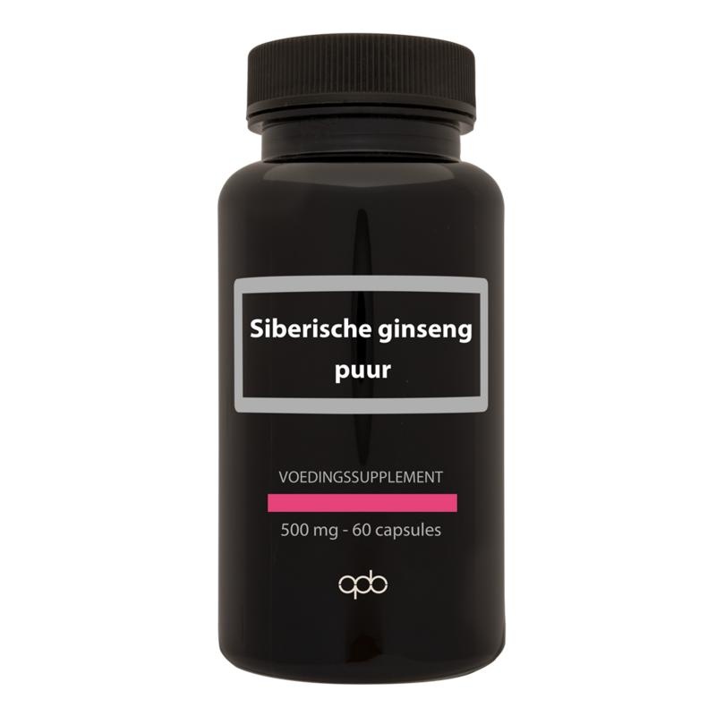 APB Holland Sibirischer Ginseng/Eleutherococcus 500 mg (60 vegetarische Kapseln)
