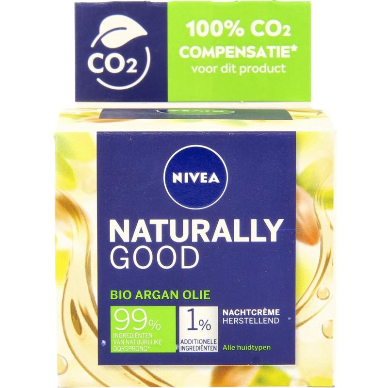 Nivea Nivea Natürlich reine Nachtcreme empfindliche Haut 50 Ml
