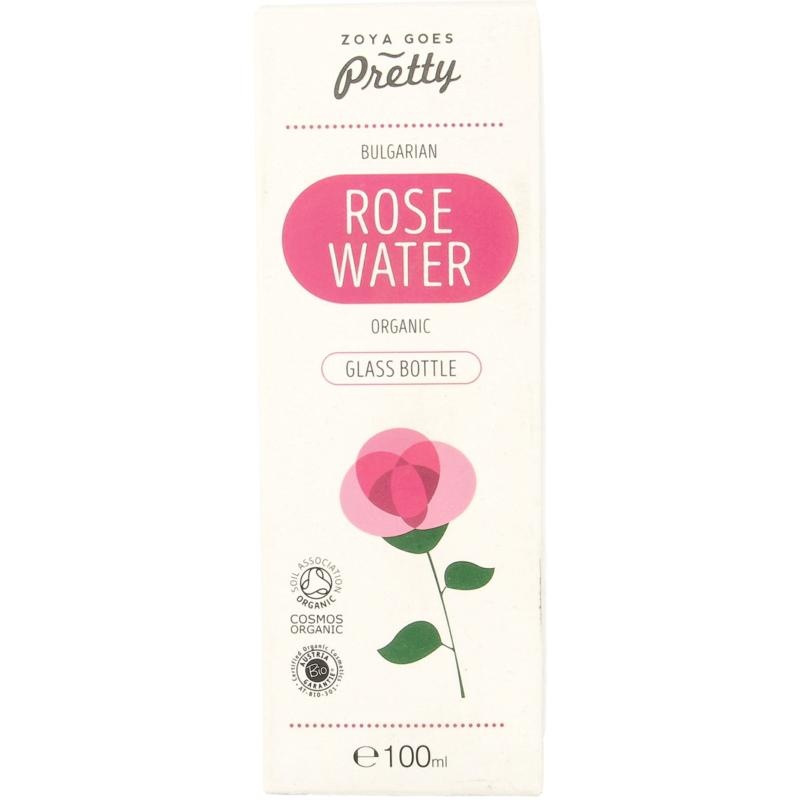 Zoya Goes Pretty Bio-Rosenwasserglasflasche 100 Ml