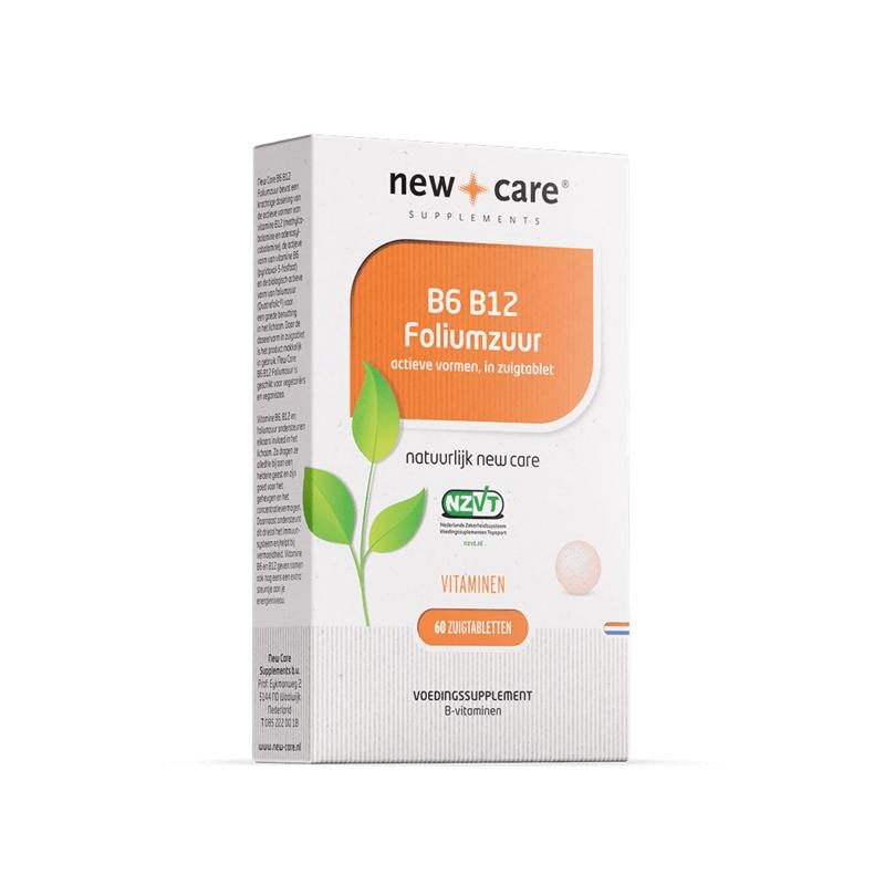 New Care B6 B12 Folsäure (60 Lutschtab)