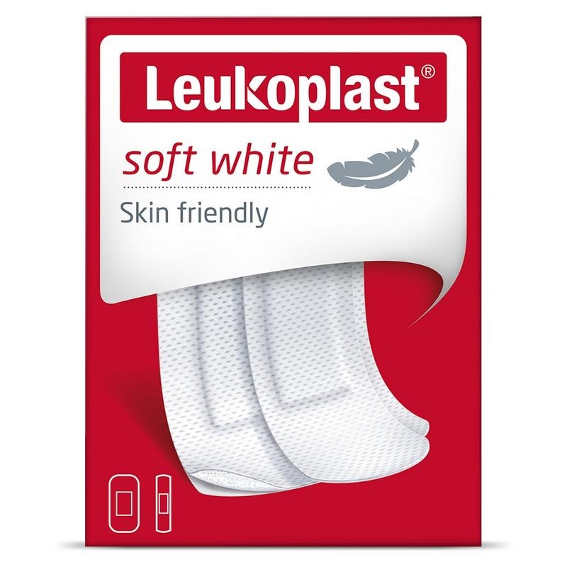 Leukoplast Weiches Weiss sortiert 20 Stück
