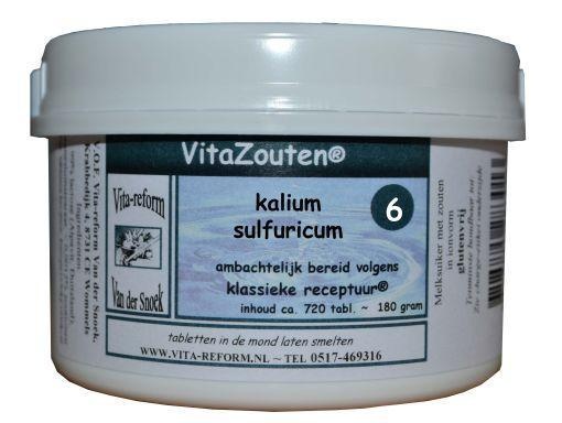 Vitazouten Kalium sulfuricum VitaSalt Nr. 06 720 Tab