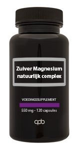 APB Holland Reines Magnesium – natürlicher Komplex (120 Kapseln)