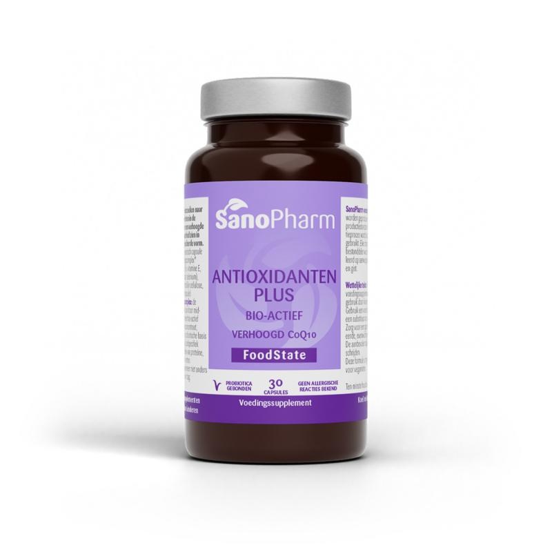 Sanopharm Antioxidans + erhöhte Co Q10 30 Caps