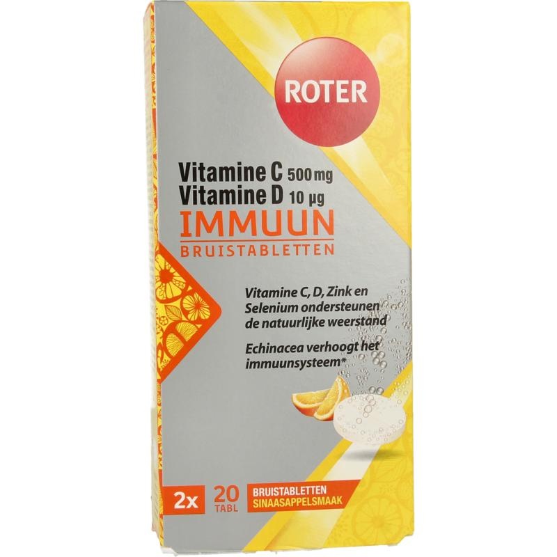 Roter Vitamin C immun 20 Brausetab