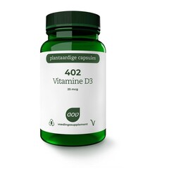 AOV 402 Vitamin D3 25 mcg 60 vcaps