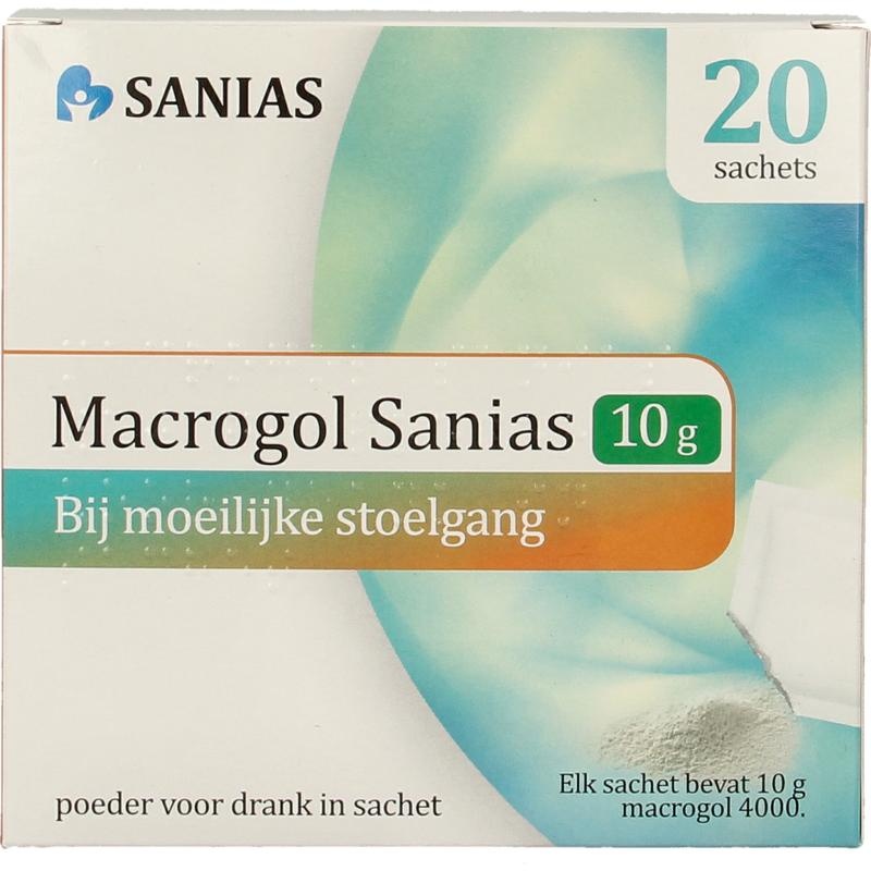Sanias Macrogol-Pulver 20 Stück