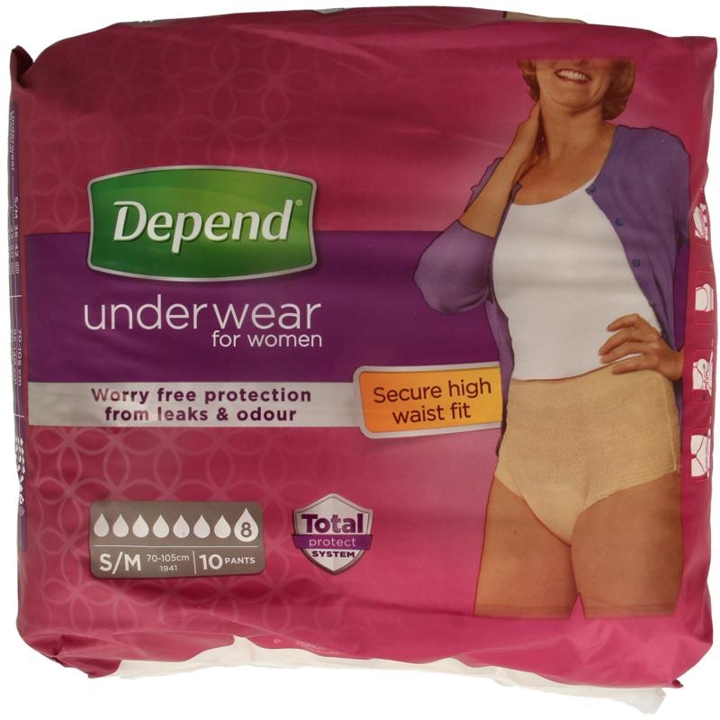 Depend Hose Damen Super S/M 10 Stück