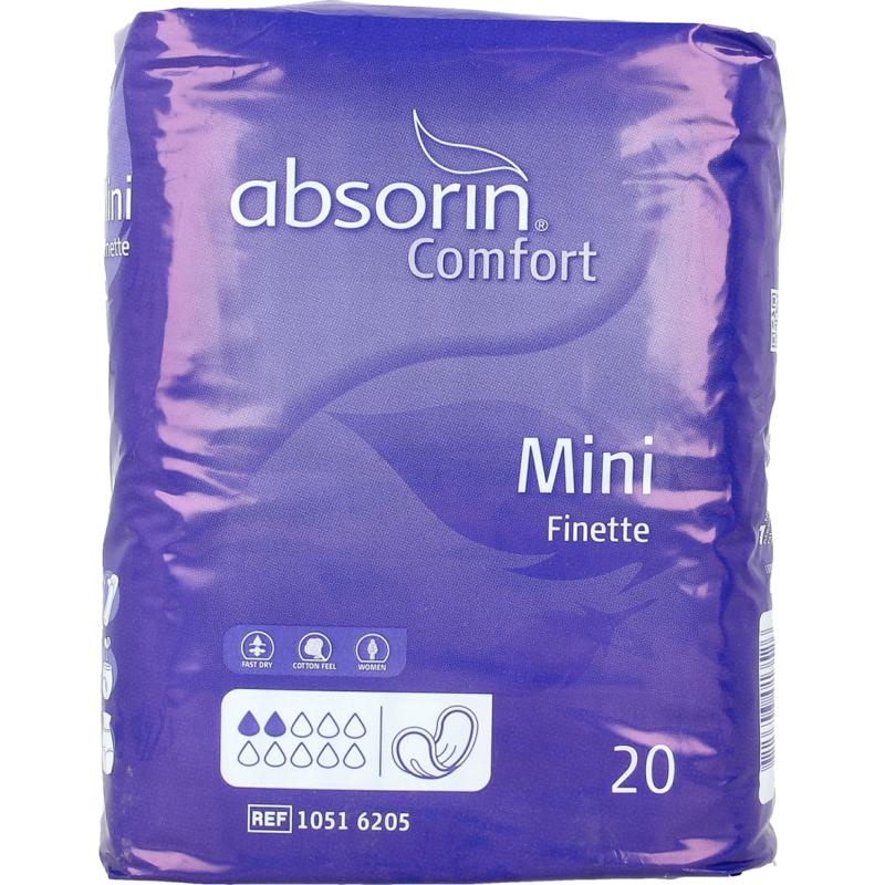 Absorin Absorin Komfort Finette Mini 20 Stk 20 Teile