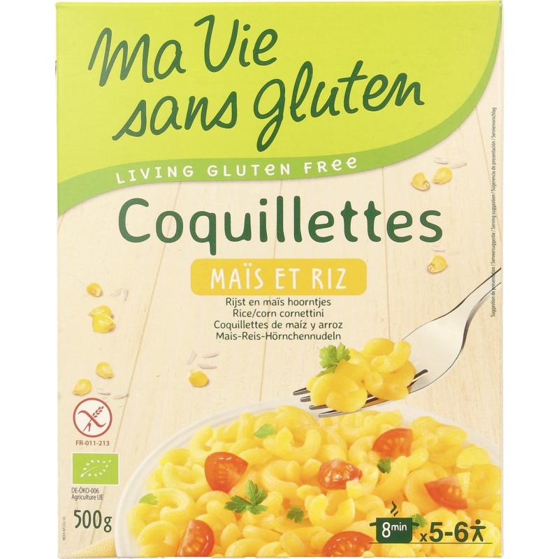 Ma Vie Sans Makkaroni aus Mais und Reis glutenfrei bio 500 Gramm