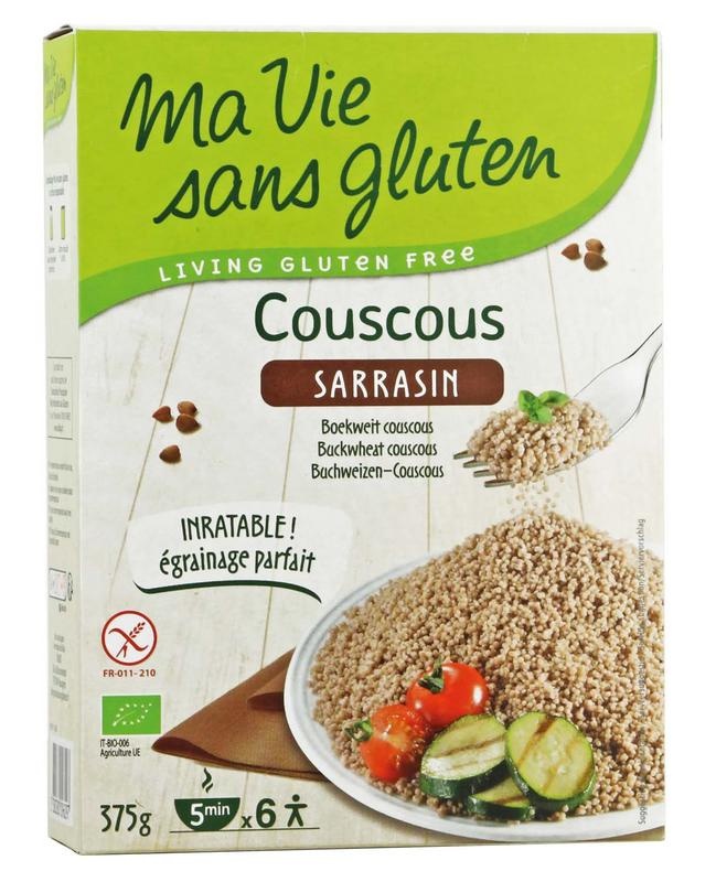 Ma Vie Sans Couscous 100% Buchweizen glutenfrei bio 375 Gramm
