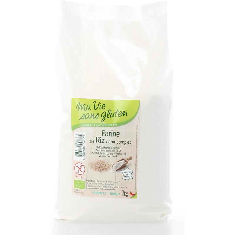 Ma Vie Sans Reismehl weiss glutenfrei bio 1 kg