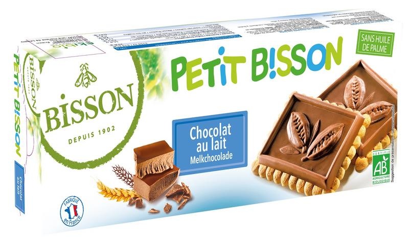 Bisson Vollmilchschokolade Bio 150 Gramm