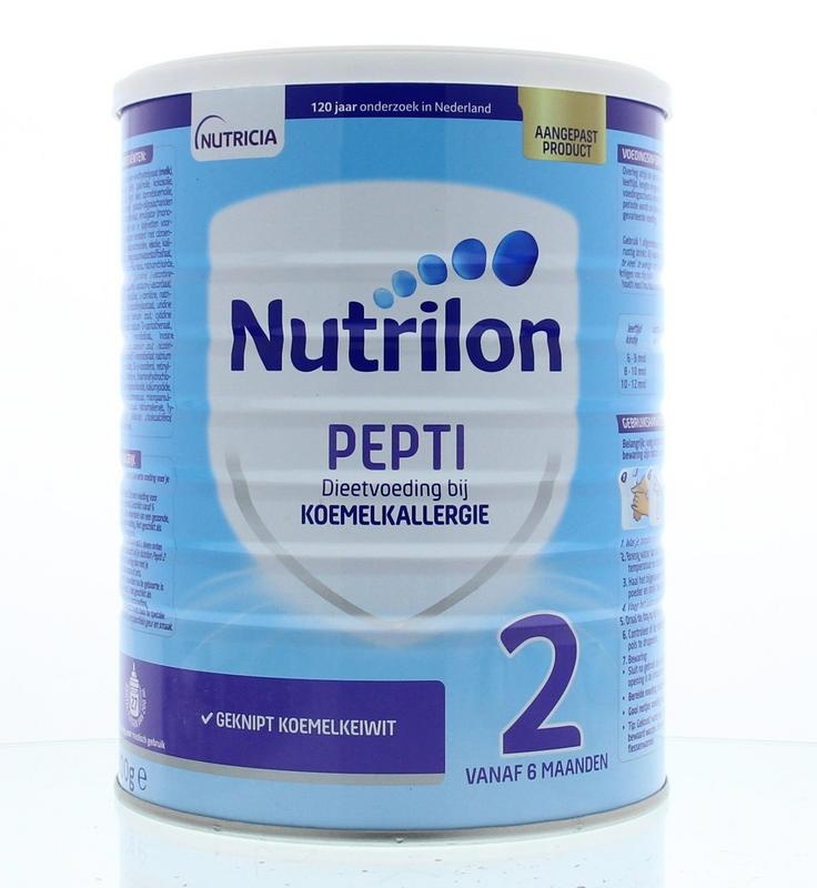 Nutrilon Nutrilon Pepti 2 Kuhmilchallergie fortgeschritten 800 Gramm 800 Gramm