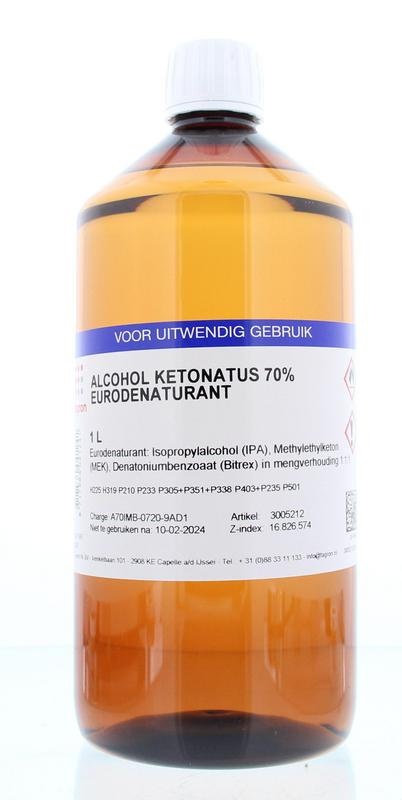 Fagron Alkohol Ketonatus 70% 1 Liter 1 Liter