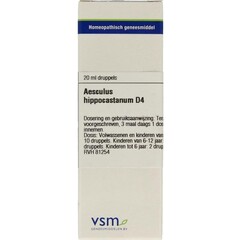 VSM Aesculus hippocastanum D4 20 ml