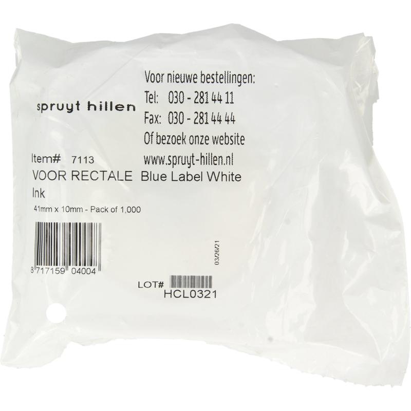 Spruyt Hillen Aufkleber rektale Verwaltung 1000 Stk