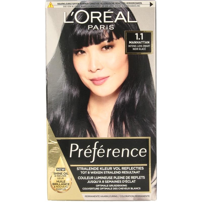 Loreal Loreal Präferenz P11 schwarz schwarz 1 Set