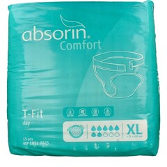 Absorin Komfort T-Fit Tag Grösse XL 15 Stück