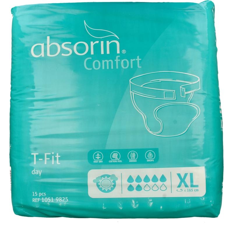 Absorin Komfort T-Fit Tag Grösse XL 15 Stück