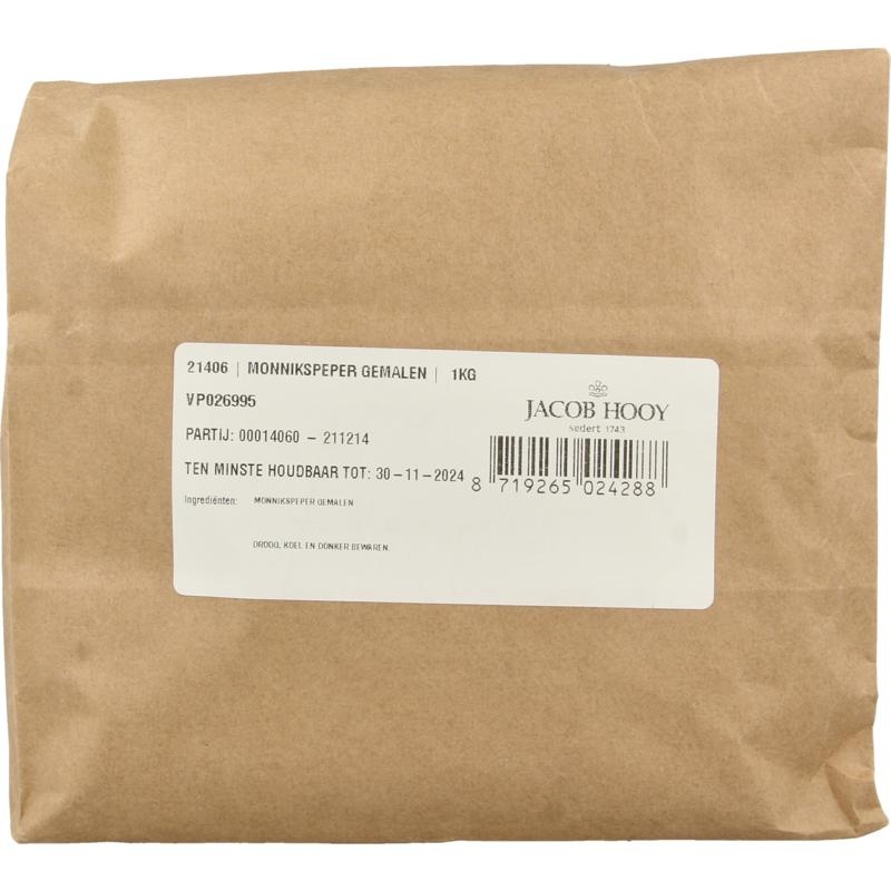 Jacob Hooy Mönchspfeffer gemahlen 1 kg