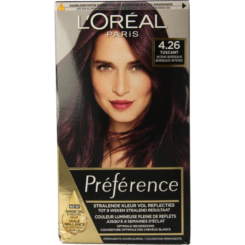 Loreal Loreal Präferenz 4.26 reiner Burgunder 1 Set