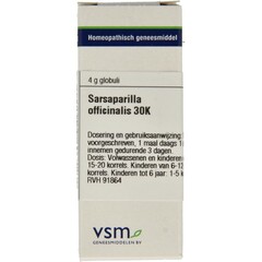 VSM Sarsaparilla officinalis 30K 4 Gramm