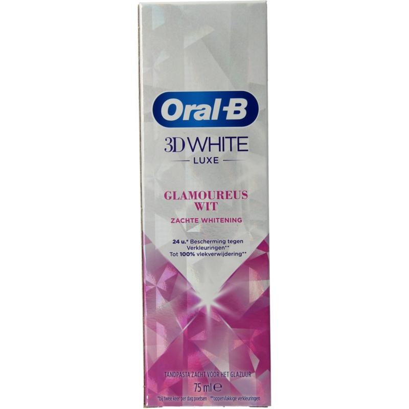 Oral B Oral B Zahnpasta 3D weiss luxuriös glamourös weiss 75 Ml