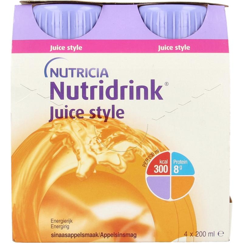 Nutridrink Orange im Saft-Stil 4 Stück