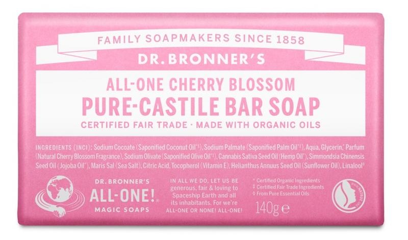Dr Bronners Dr Bronners Seifenkirschblüte 140 gr