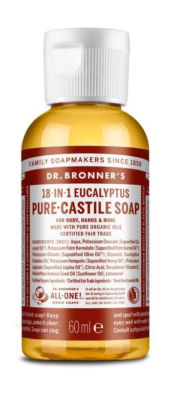 Dr Bronners Dr Bronners Flüssigseife Eukalyptus 60 ml