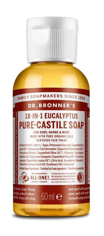 Dr Bronners Dr Bronners Flüssigseife Eukalyptus 60 Ml
