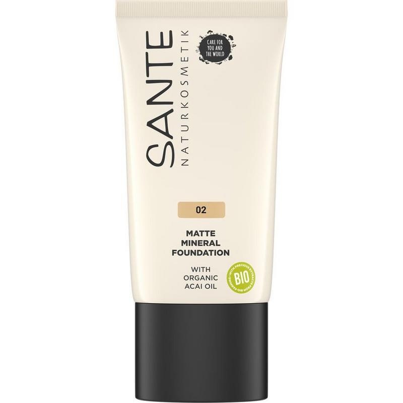 Sante Deco Sante Deco Matte Mineral Foundation 02 Warme Wiese 30 Ml
