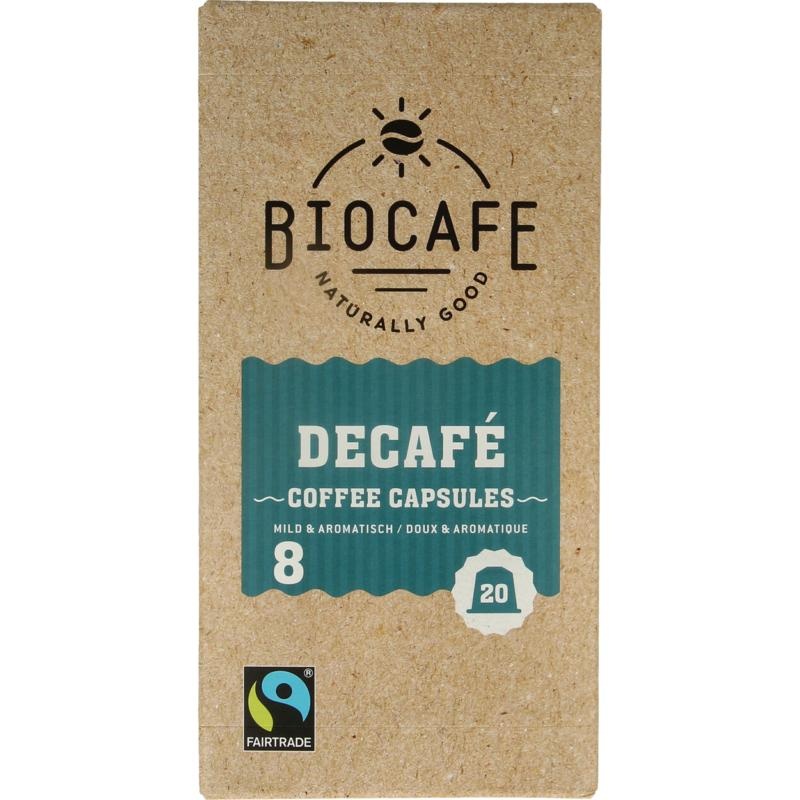 Biocafe Biocafe Decaf Kapseln Bio (20 Stück)