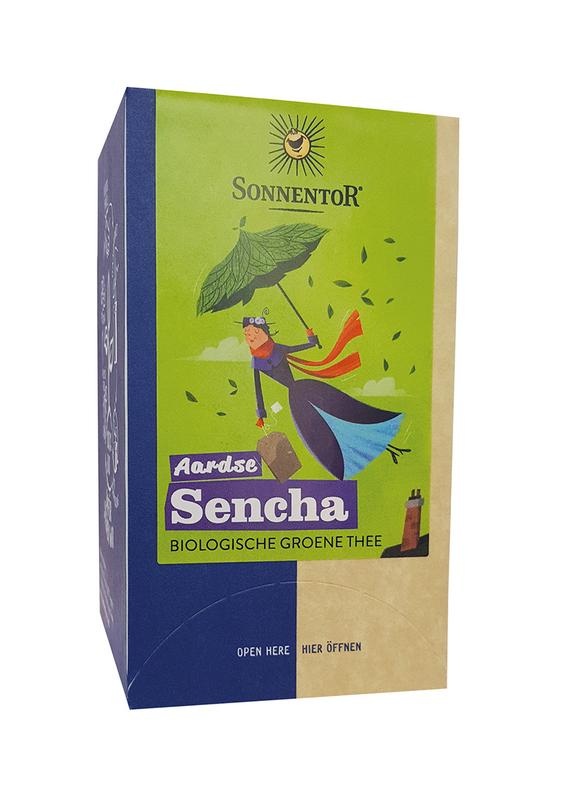 Sonnentor Erdiger Sencha-Tee Bio (18 Stück)